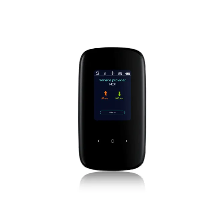 Router ZyXEL LTE2566-M634-EUZNV1F Black USB 2.0 Wi-Fi