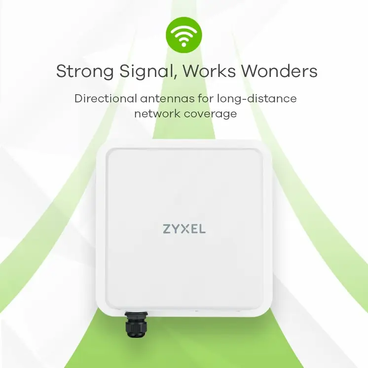 Router ZyXEL FWA-710-EU0102F White RJ45 Ethernet LAN
