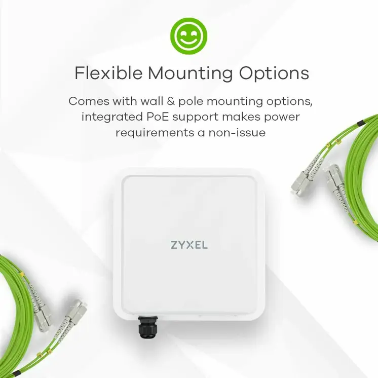 Router ZyXEL FWA-710-EU0102F White RJ45 Ethernet LAN