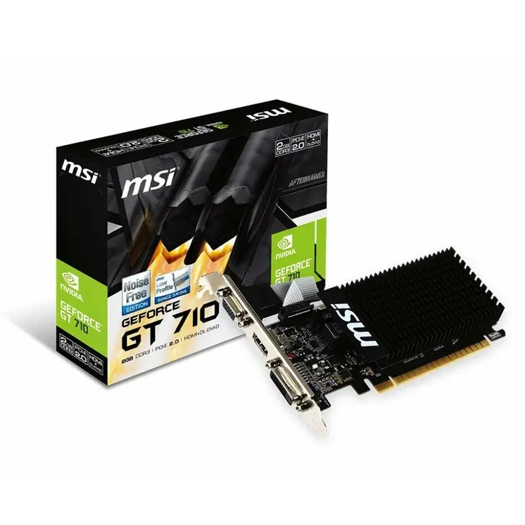 Graphics card MSI NVIDIA GeForce GT 710 GDDR3