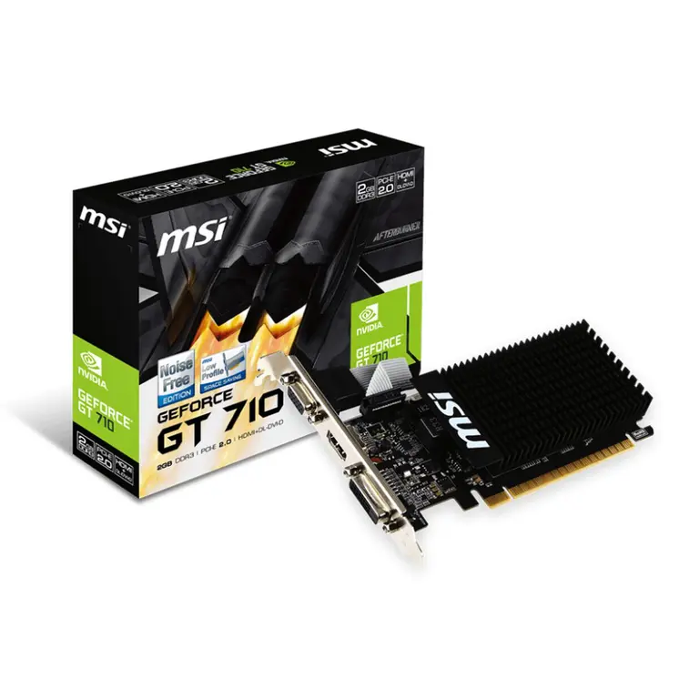 Graphics card MSI NVIDIA GeForce GT 710 GDDR3