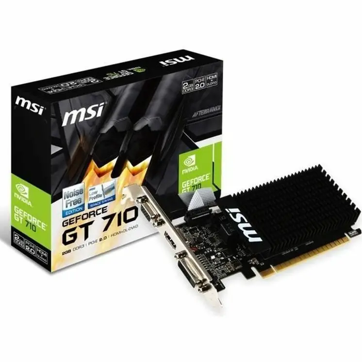 Graphics card MSI NVIDIA GeForce GT 710 GDDR3