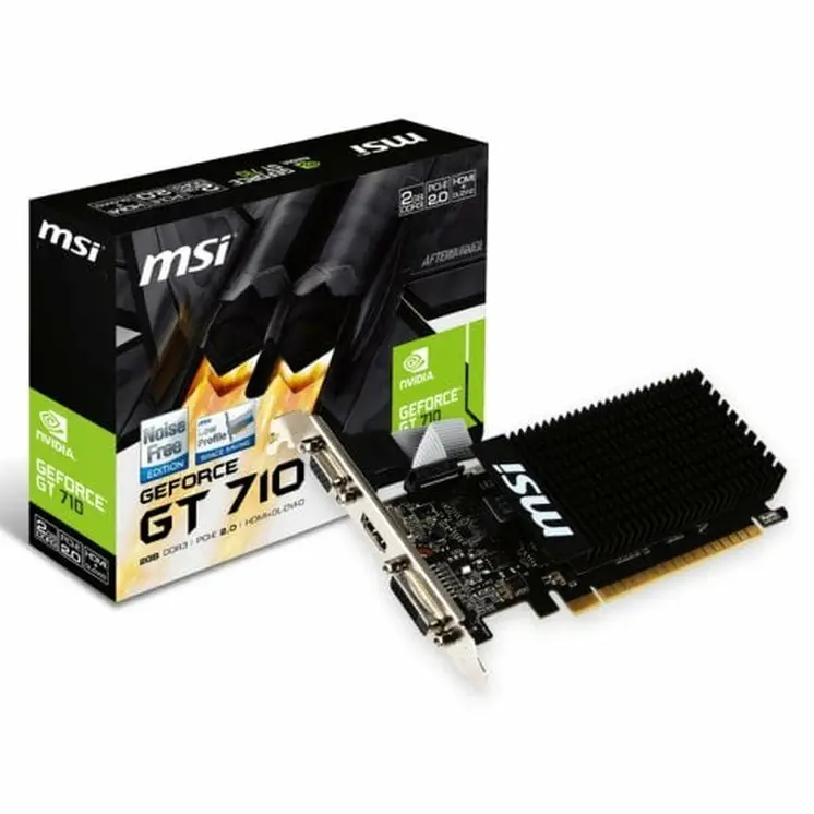 Graphics card MSI NVIDIA GeForce GT 710 GDDR3