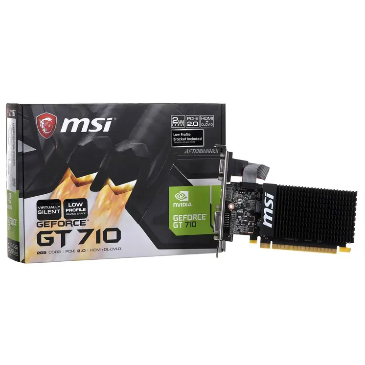 Graphics card MSI NVIDIA GeForce GT 710 GDDR3