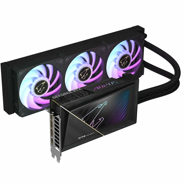 Graphics card Gigabyte GV-N5080AORUSX W-16GD GEFORCE RTX 5080 16 GB GDDR6