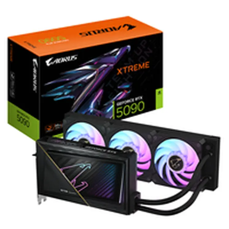 Graphics card Gigabyte 9VN5090AW-00-G10 nvidia geforce rtx 5090 GDDR7