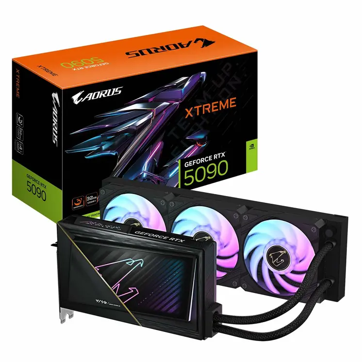 Graphics card Gigabyte 9VN5090AW-00-G10 nvidia geforce rtx 5090 GDDR7