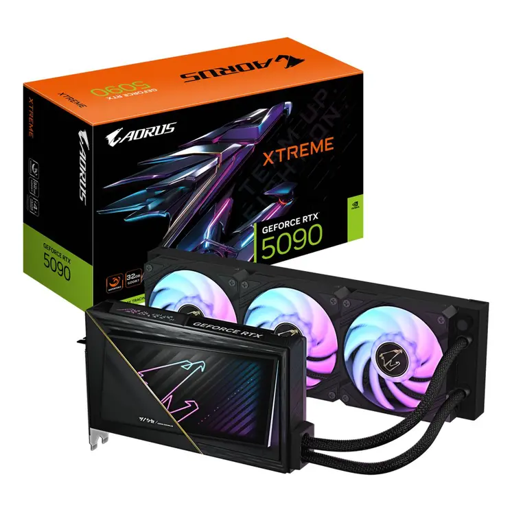 Graphics card Gigabyte 9VN5090AW-00-G10 nvidia geforce rtx 5090 GDDR7