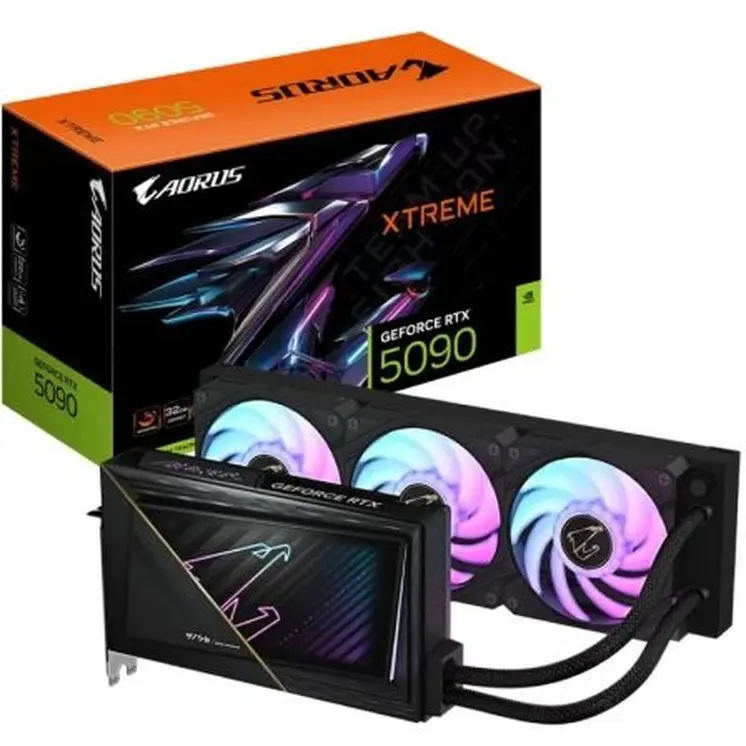 Graphics card Gigabyte 9VN5090AW-00-G10 nvidia geforce rtx 5090 GDDR7