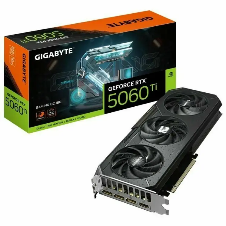 Graphics card Gigabyte geforce rtx 5060 ti 16 GB GDDR6 GDDR7