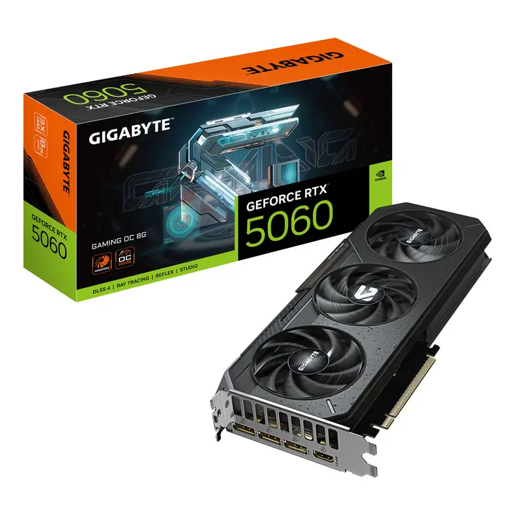 Graphics card Gigabyte GV-N5060GAMING OC-8GD 8 GB GDDR7