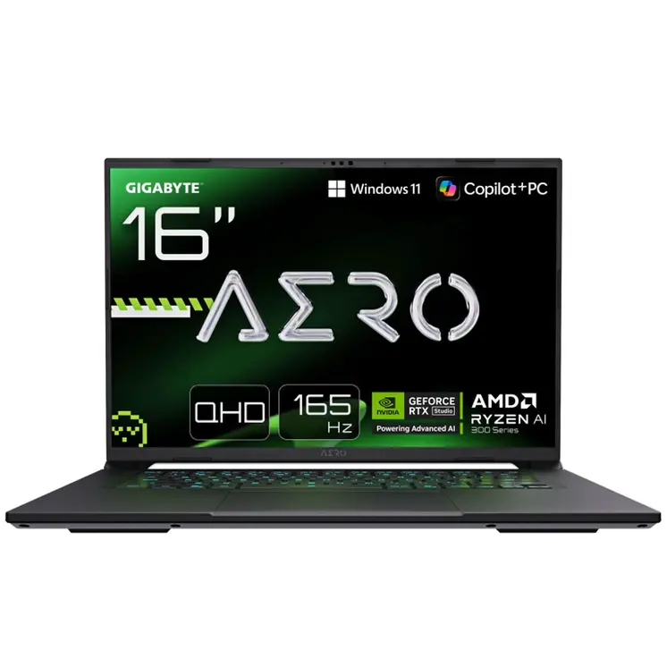 Laptop Gigabyte AERO X16 1VH93ESC64DH Copilot+ 16" 32 GB RAM 1 TB 1 TB SSD AMD Ryzen AI 9 HX 370 Nvidia Geforce RTX 4060