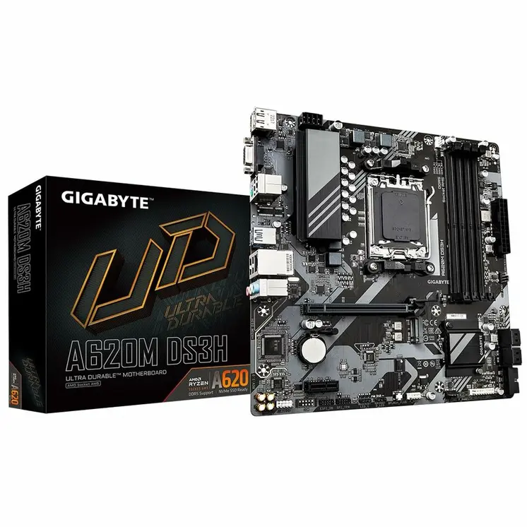 Motherboard Gigabyte A620M DS3H AMD AM5 AMD