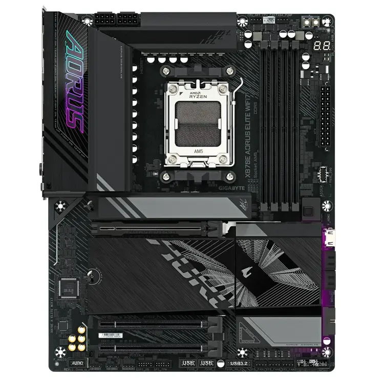 Motherboard Gigabyte X870E AORUS ELITE WIFI7 AMD AM5 AMD X870E