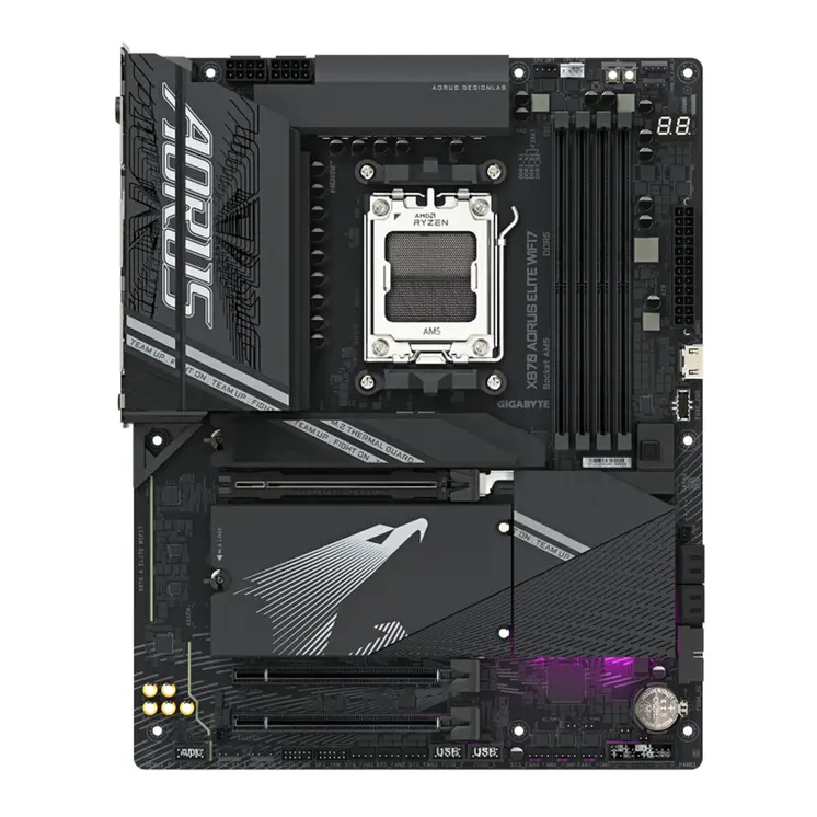 Motherboard Gigabyte X870 AORUS ELITE WIFI7 AMD X870 AMD X870 AMD AM5