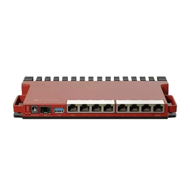 Router Mikrotik L009UIGS-RM Black Red RJ45 PoE x 1 USB x 1