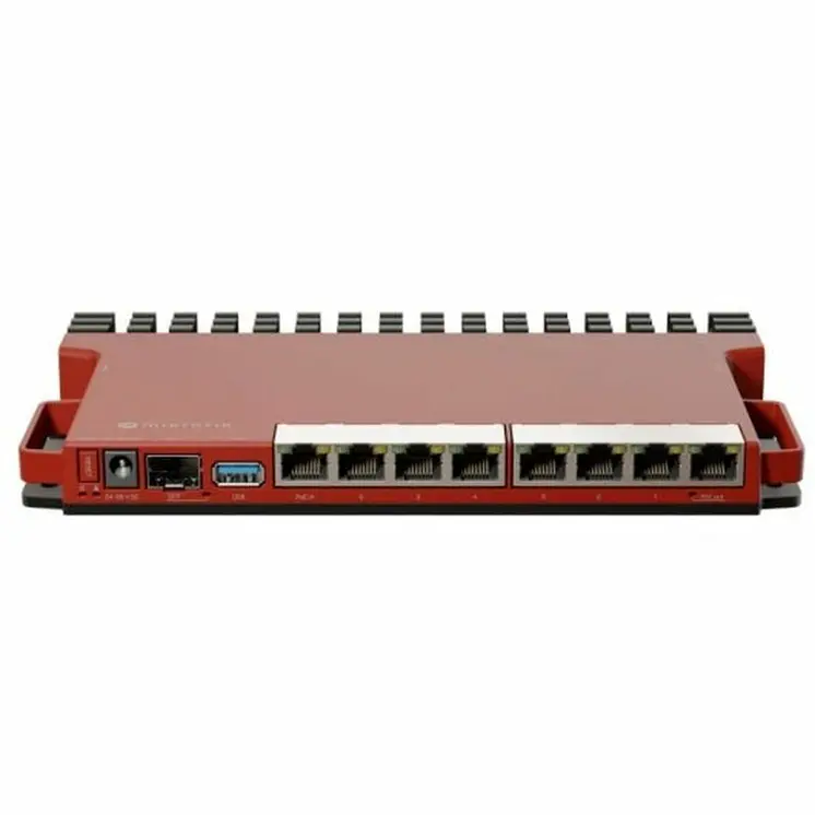 Router Mikrotik L009UIGS-RM Black Red RJ45 PoE x 1 USB x 1