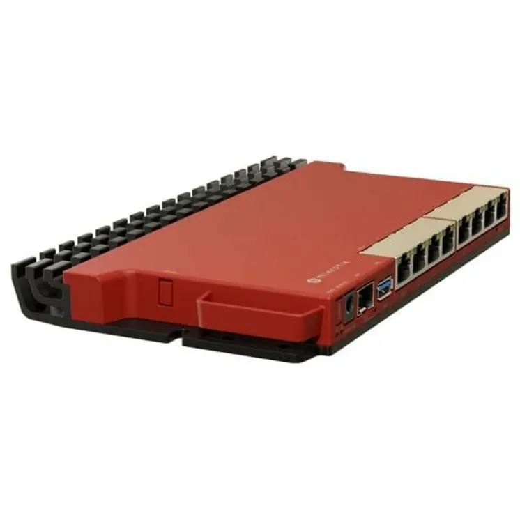 Router Mikrotik L009UIGS-RM Black Red RJ45 PoE x 1 USB x 1
