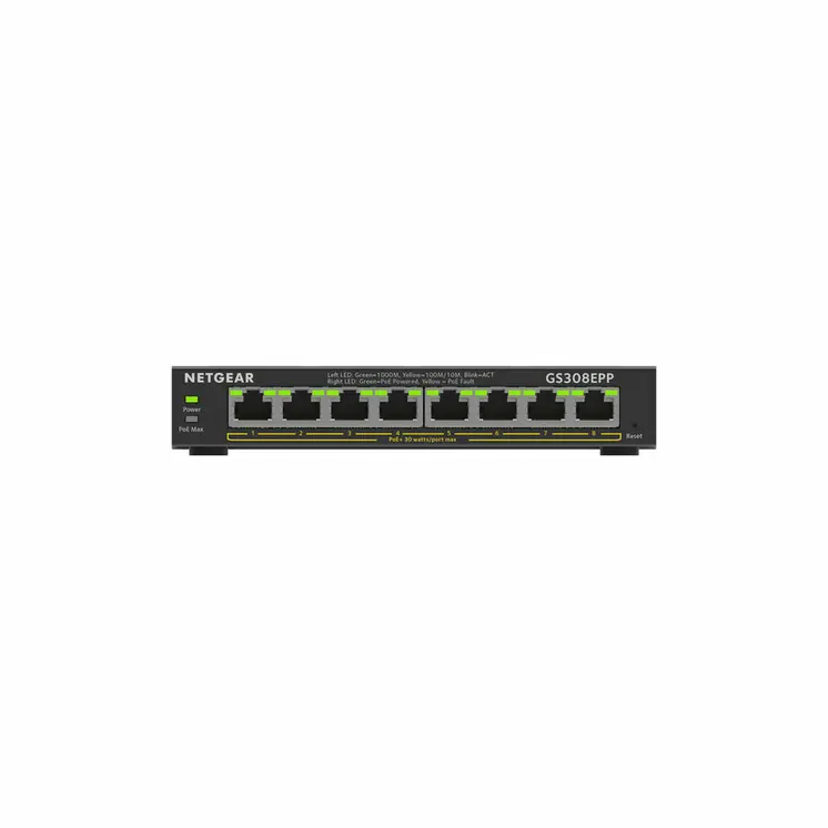 Switch Netgear GS308EPP-100PES RJ-45