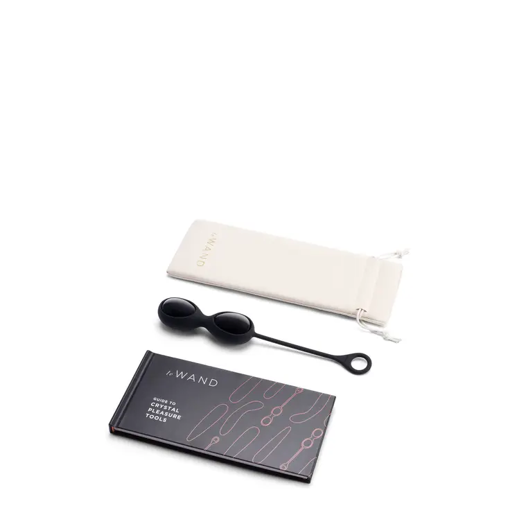 Bullet Vibrator Le Wand Crystal (by le Wand) Black