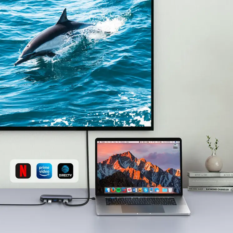 USB Hub Unitek D1046A Grey