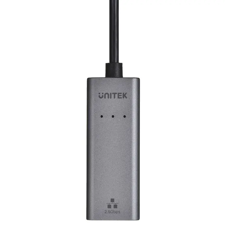 USB-C to Ethernet Adapter Unitek U1313C Grey 30 cm