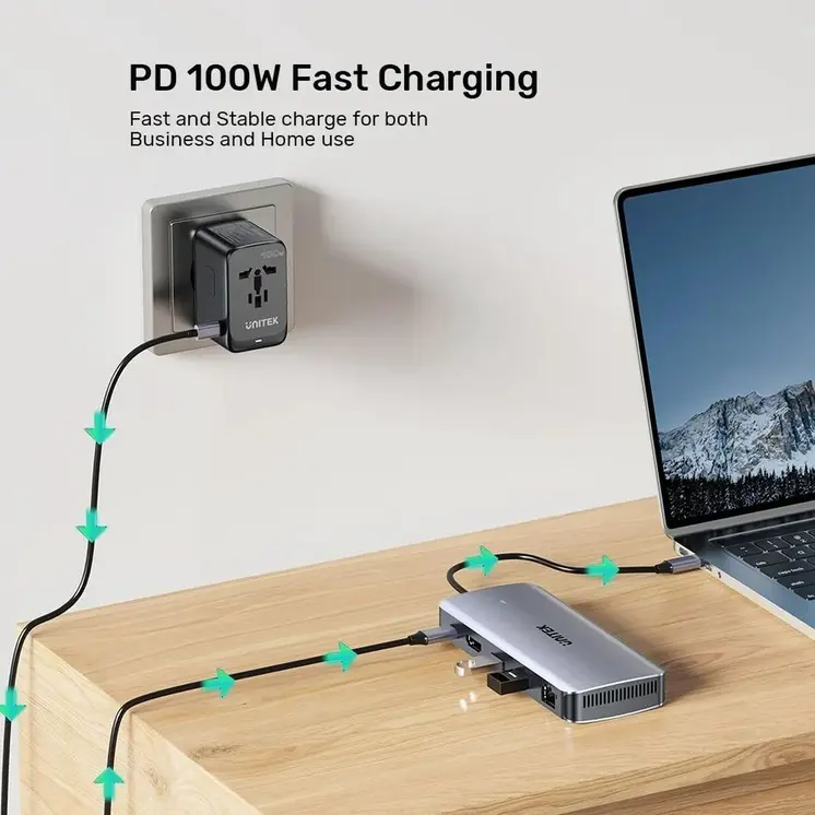 USB Hub Unitek D1120A01 100 W