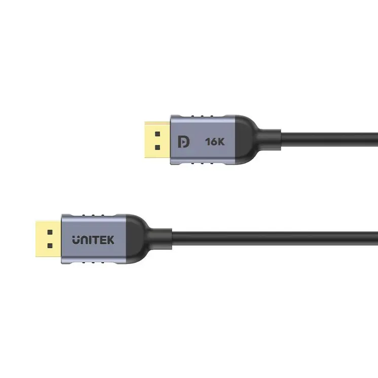 DisplayPort Cable Unitek C1628GY01-5M Black Grey 5 m
