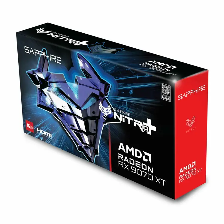 Graphics card Sapphire radeon rx 9070 xt 16 GB GDDR6