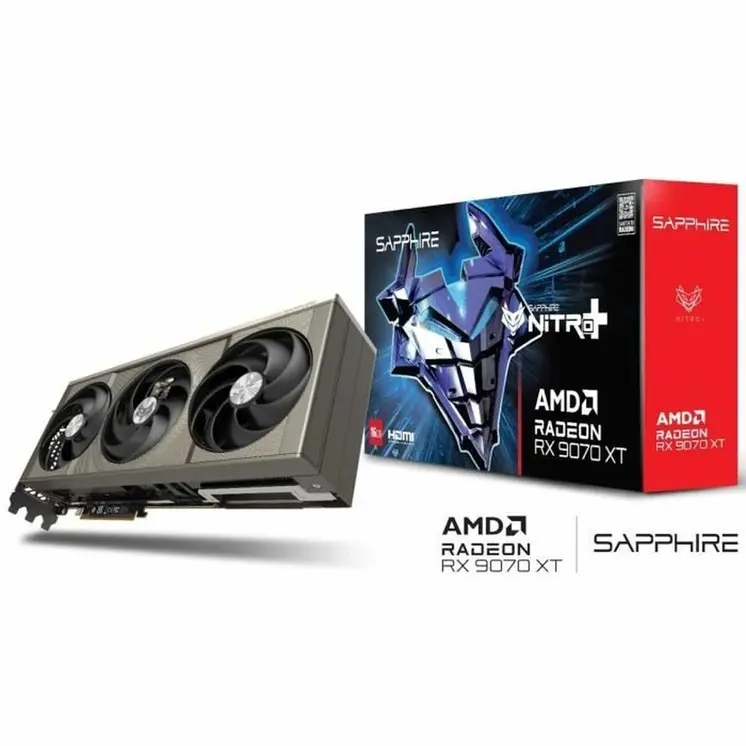 Graphics card Sapphire radeon rx 9070 xt 16 GB GDDR6
