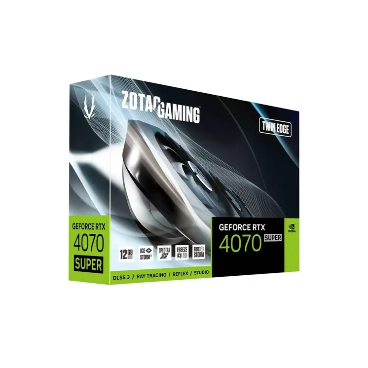Graphics card Zotac ZT-D40720E-10M RTX 4070 SUPER 12 GB GDDR6X