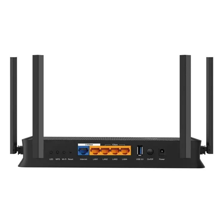 Router TP-Link BE3600 Black RJ45 Ethernet LAN