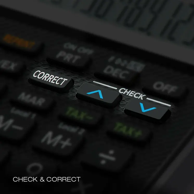 Printer calculator Casio