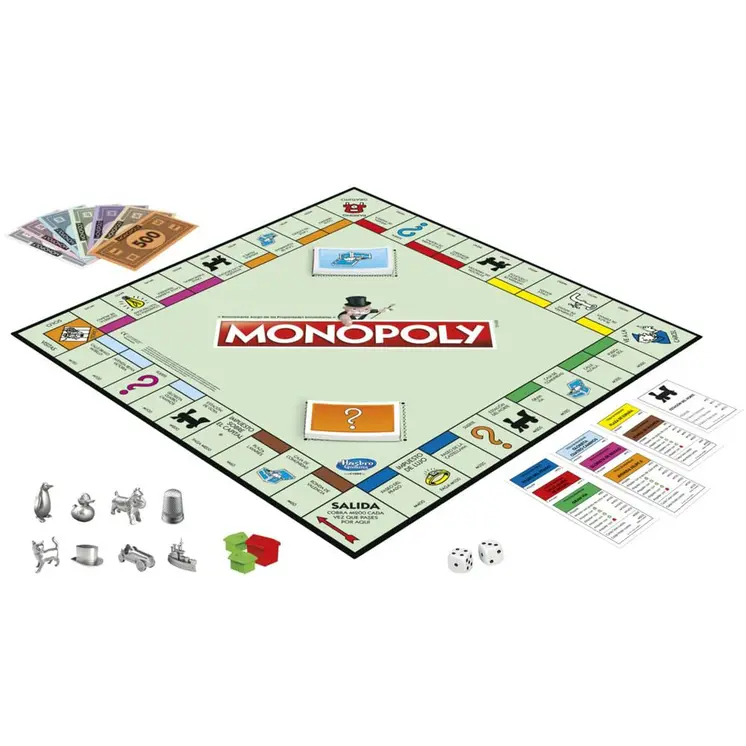 Board game Hasbro Monopoly Clasico Madrid ES