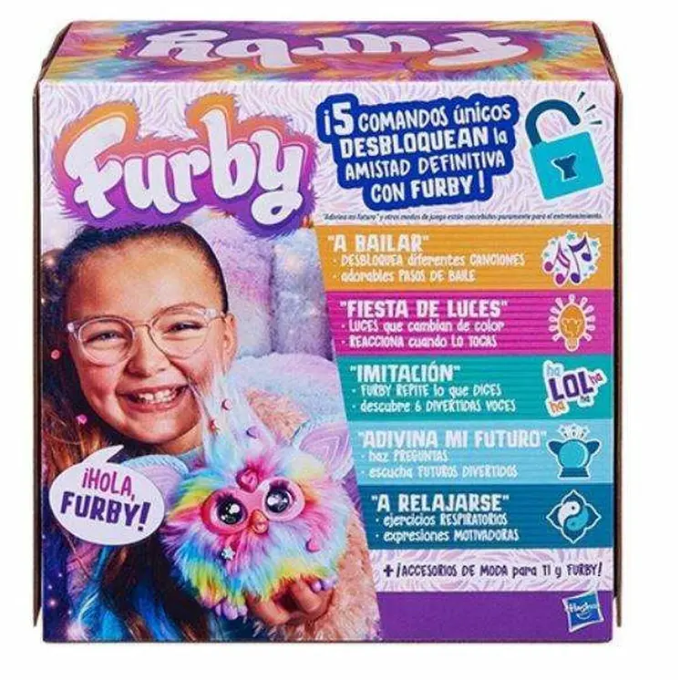 Interactive Dog Furby Dj Rainbow