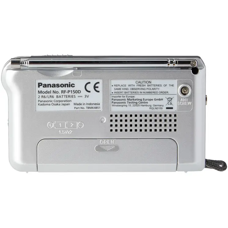 Transistor Radio Panasonic Silver