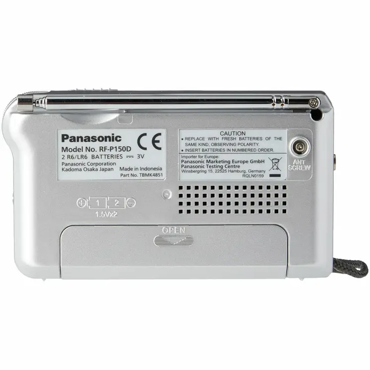 Transistor Radio Panasonic Silver