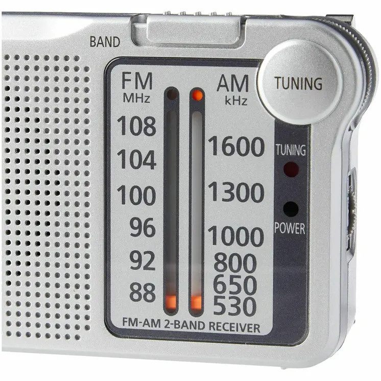 Transistor Radio Panasonic Silver