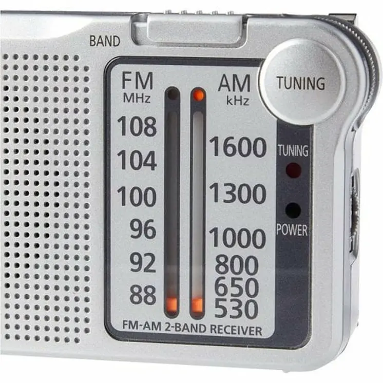 Transistor Radio Panasonic Silver