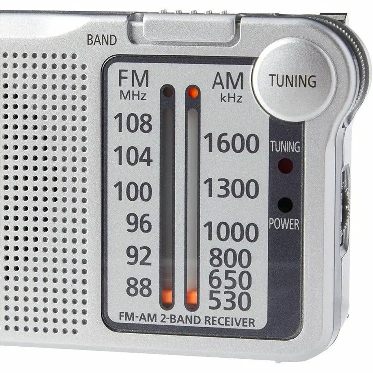 Transistor Radio Panasonic Silver