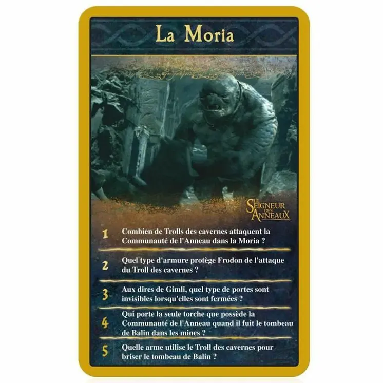 Board game Winning Moves THE LORD OF THE RINGS (FR)