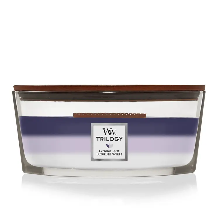 Scented Candle Woodwick Trilogy Ellipse Candles 453 g