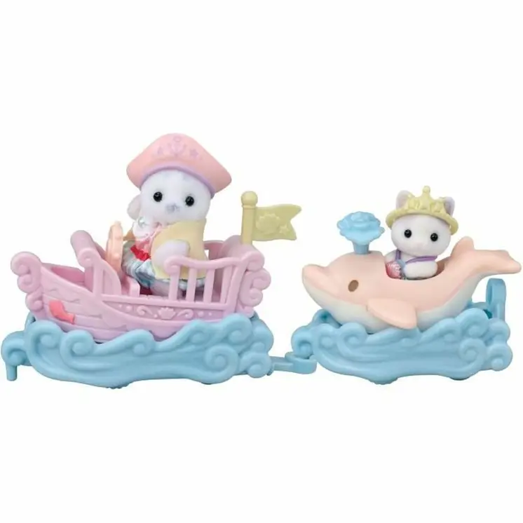 Playset Sylvanian Families Amusement Park Ride - Ride the Waves Multicolour