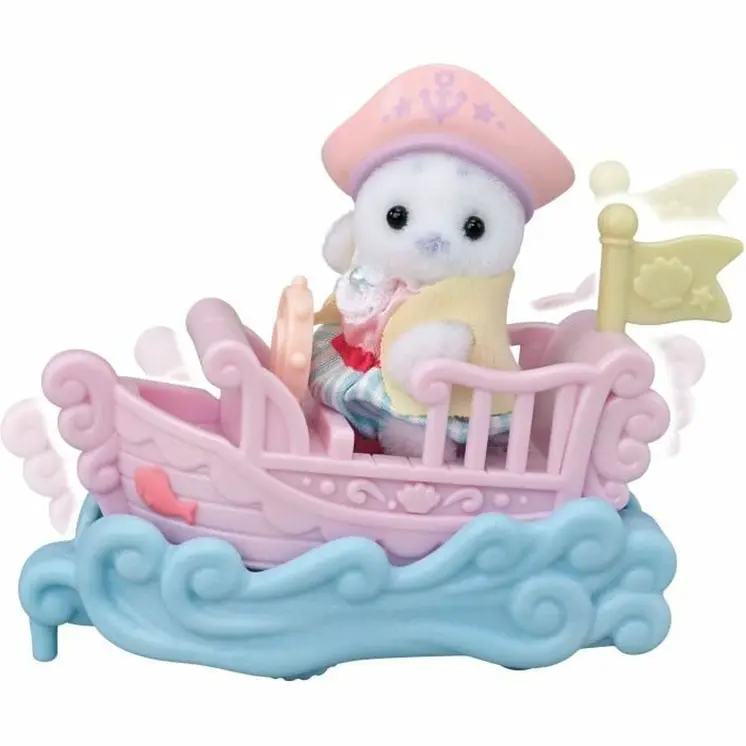Playset Sylvanian Families Amusement Park Ride - Ride the Waves Multicolour