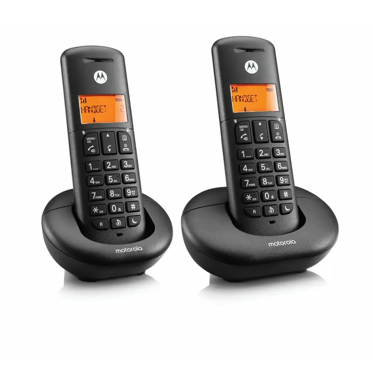 Mobile telephone for older adults Motorola Black