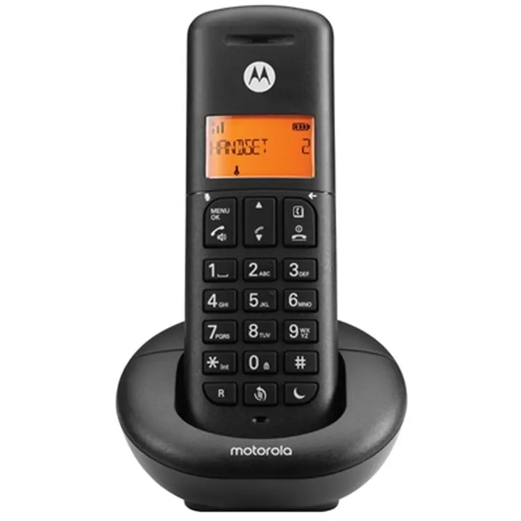 Mobile telephone for older adults Motorola Black