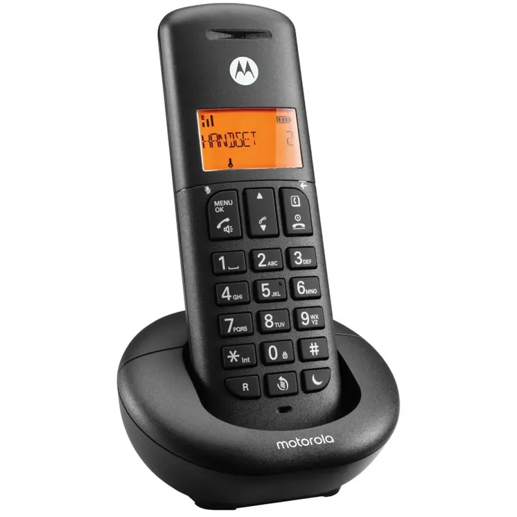Mobile telephone for older adults Motorola Black