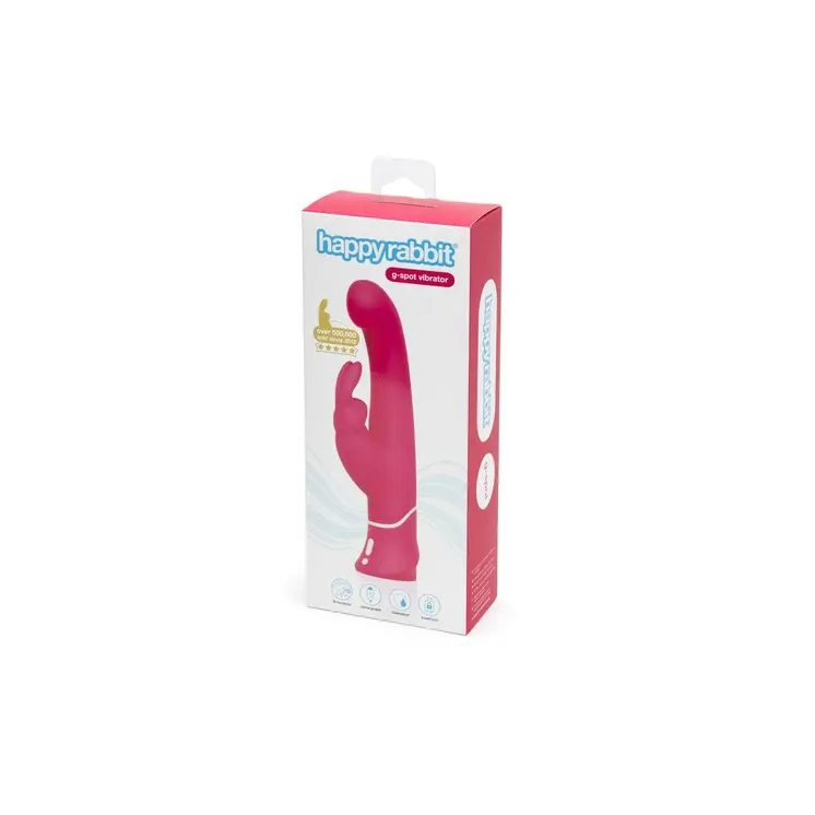 Rabbit Vibrator Happy Rabbit G-Spot Fuchsia