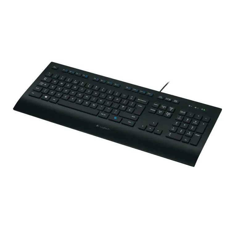 Keyboard Logitech 920-005217 Black QWERTY Qwerty US
