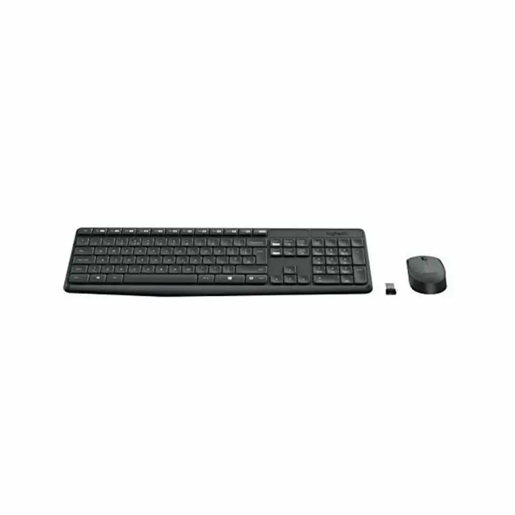 Keyboard and Wireless Mouse Logitech 920-007919 Spanish Spanish Qwerty QWERTY